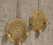 Iron Candle Tea Light Holders (Set of 2)