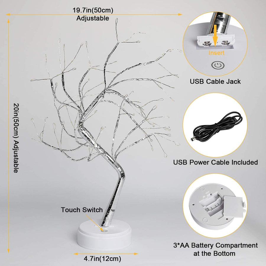 Bonsai Tree LED Fairy Light - Warm White