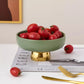 Ceramic fruit bowl decorative table ware