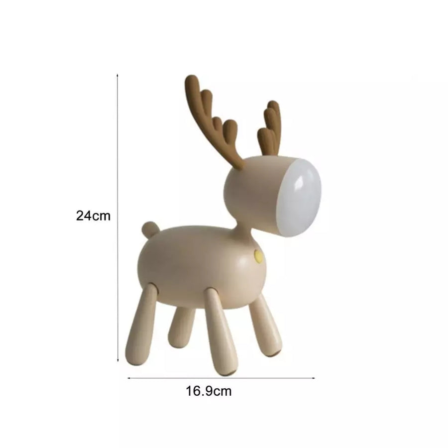 Silicone Deer-Style LED Night Lamp