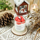 Strawberry candle jar