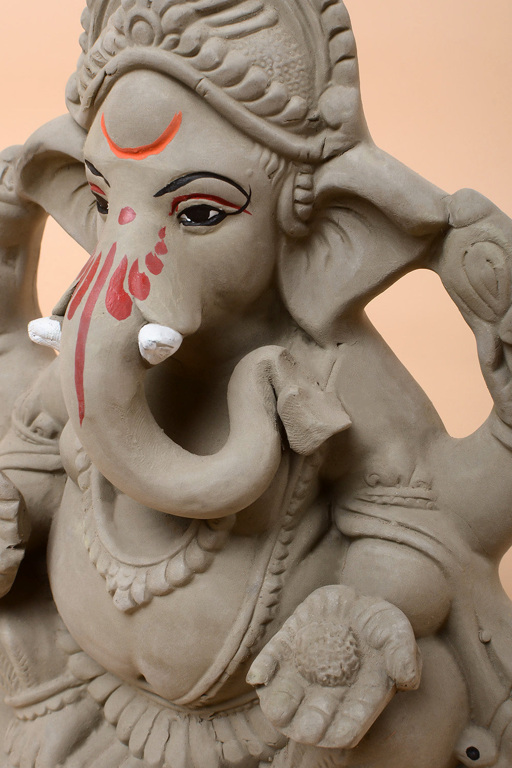 8" Eco-Friendly Plantable Ganesh Idol