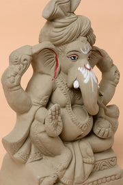 9" Eco-Friendly Ganesh Idol