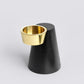 T- Candle Holder in Wood and Brass Stand for Diwali and Home Decoration - Coral Tree 
