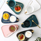 Ceramic Coffee Cup And Saucer Set Milk Tea Mugs - Coral Tree 