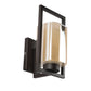 Designer Lighting Wrought Iron Rustic Finish Wall Light
