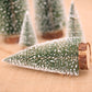 Resin Table Top Christmas tree Set of 5 for Office and Home Decoration
