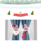 New Christmas curtain buckle festive window decoration- pack of 2