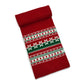knitted Christmas scarf and cap set- RED
