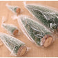 Resin Table Top Christmas tree Set of 5 for Office and Home Decoration