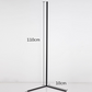 Corner Vertical Floor Lamps with Remote Control - Coral Tree 