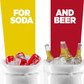Inflatable Beer SHAPE MUG for Party Supplies - Coral Tree 