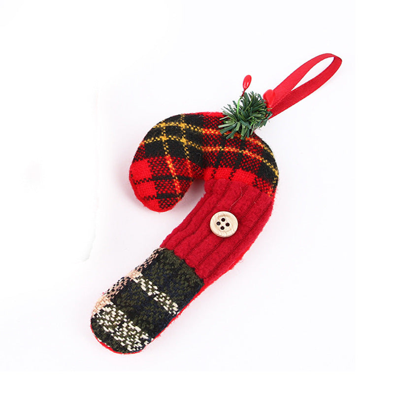Christmas Tree Decoration hanging - set of 5 -