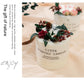 Scented Candle with Dry Flowers