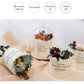 Scented Candle with Dry Flowers