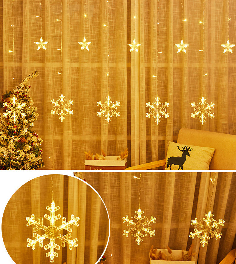 Snowflake LED Curtain light
