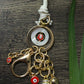 Evil Eye Rakhi with a Keychain Lumba
