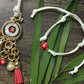 Evil Eye Rakhi with a Keychain Lumba