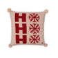 Santa Party Cotton Knitted Cushion Cover Colour (No Fill Inside) - Coral Tree 