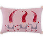 Santa Party Cotton Knitted Cushion Cover Colour (No Fill Inside) - Coral Tree 