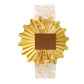 TRANSPARENT Acrylic  GOLD LED WALL LAMP BEDSIDE LIGHT - WARM WHITE