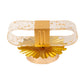 TRANSPARENT Acrylic  GOLD LED WALL LAMP BEDSIDE LIGHT - WARM WHITE