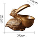 Pelican Bird Figurine Jewellery Key Storage Creative Resin Toucan Statue Home Decoration - Coral Tree 