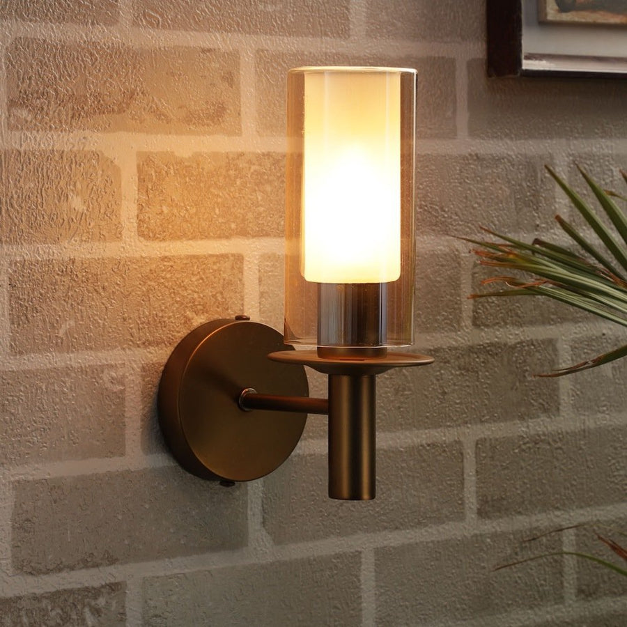 Designer Antique Brass Finish Wall Light