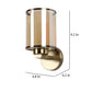 Designer Lighting Antique Brass Finish Wall Light