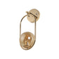 Designer Lighting Golden Finish Wall Light