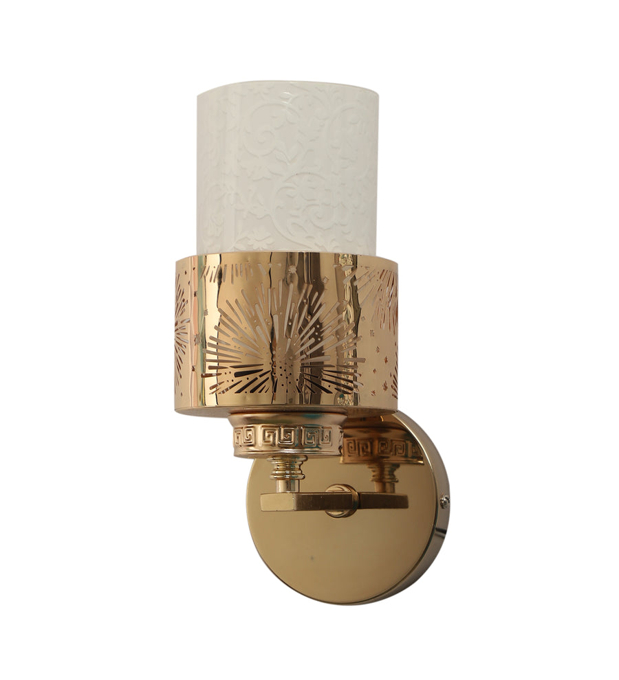 Lighting Golden Finish Wall Light