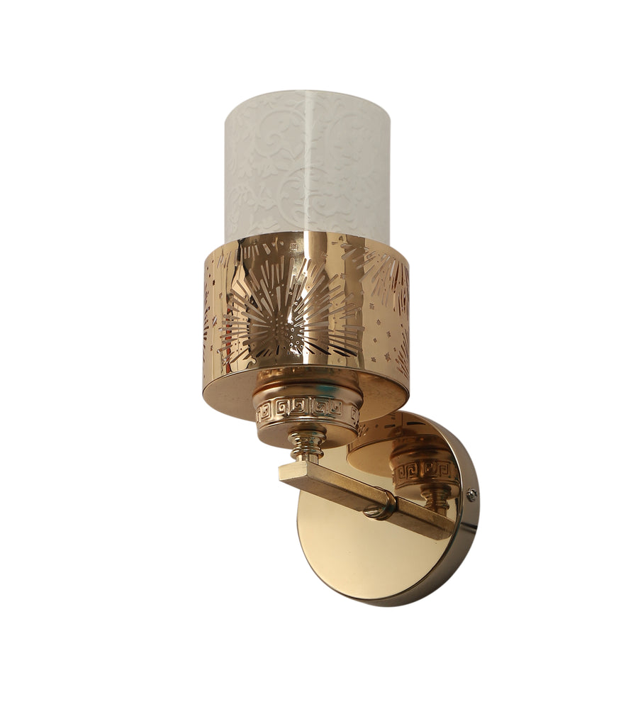 Lighting Golden Finish Wall Light