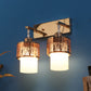 Double hanging Golden Finish Wall Light