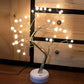 LED's Flower Cherry Blossom Tree Light Copper Wire DIY Bonsai Tree Table Desk LED Branch Light for Home Decor - Coral Tree 