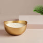 Oval Shape Brass Aroma Candles Jar - set of 2