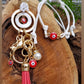 Evil Eye Rakhi with a Keychain Lumba