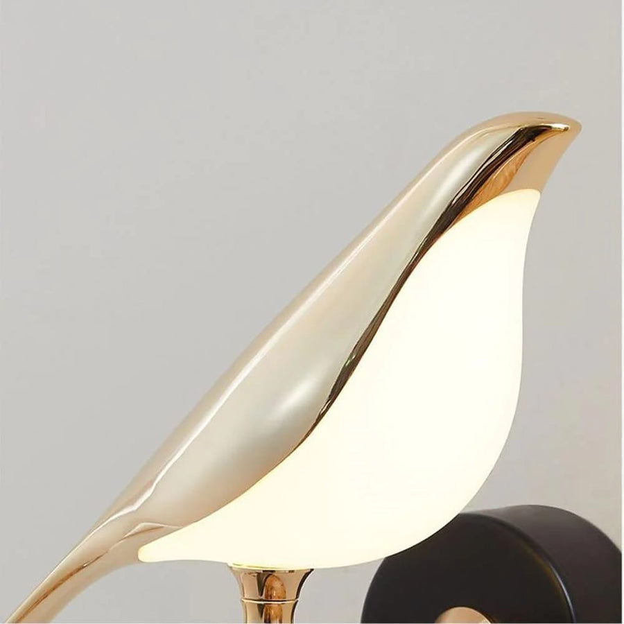 Bird Modern Metal Wall Light