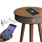 Smart Round Coffee Table with inbuilt Speaker and Wireless charger