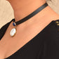 White Stone Choker Necklace Jewellery for Women - Coral Tree 