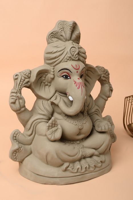 10" Eco-Friendly Ganesh Idol