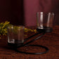 Black Candle Holder