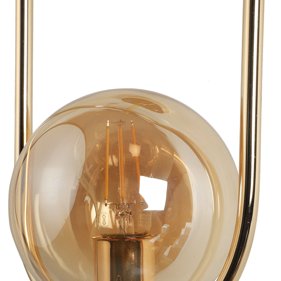 Designer Lighting Golden Finish Wall Light