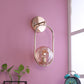 Designer Lighting Golden Finish Wall Light