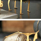 BULLS EYE METAL AND RESIN ARTIFACTS