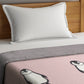 Bubblegum Pink, Natural & Dark Grey Melange - Coral Tree 