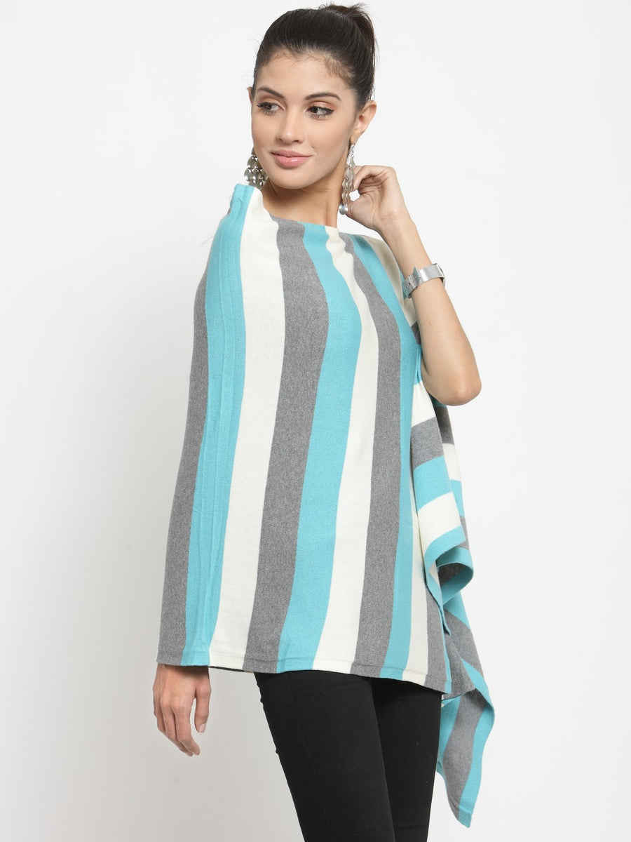 Knitted Cotton Fashion Poncho