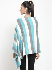 Knitted Cotton Fashion Poncho
