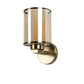Designer Lighting Antique Brass Finish Wall Light