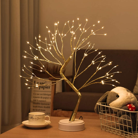 Bonsai Tree LED Light - Fairy Light Spirit Tree Lamp- Warm White