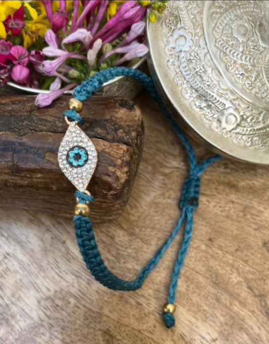 Studded Eye Rakhi
